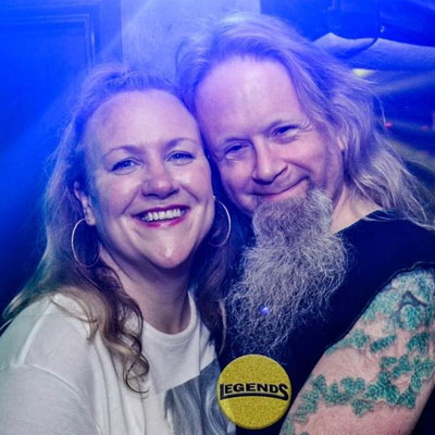 Sam and David in Brighton 